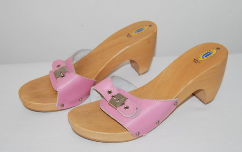 Scholls holzclogs 40 - dr., gr.