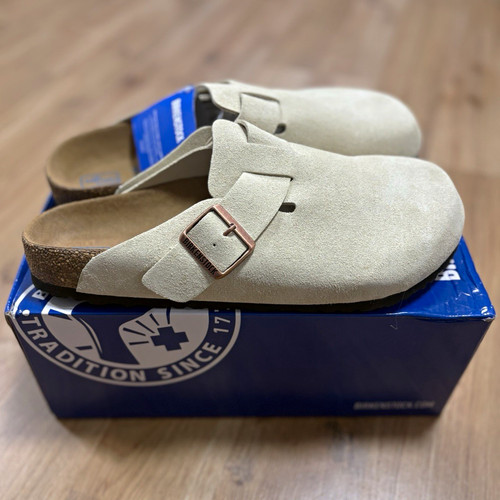 Birkenstock boston wildleder - birkenstock,