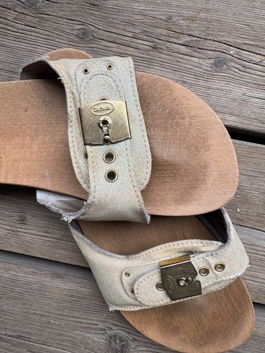 Scholl holz sandalen pescura - sandalen,