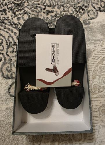 Geta sandalen aus holz - geta,