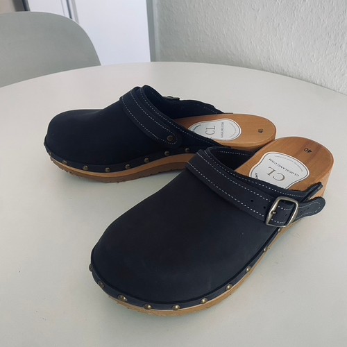 Clogsland holzclogs schwarz - cl,