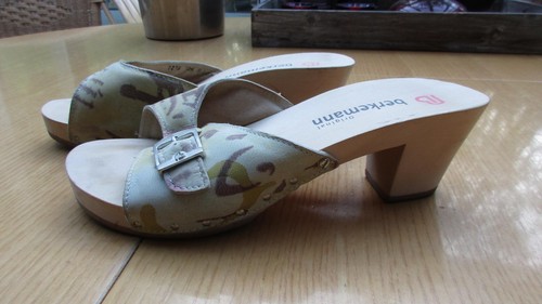 Berkemann holz clogs leder - berkemann,