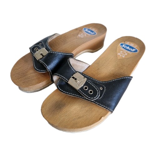Scholl holz pantoletten - scholl,