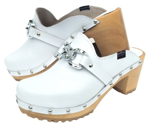 Moderne high heels holz - high, clogs