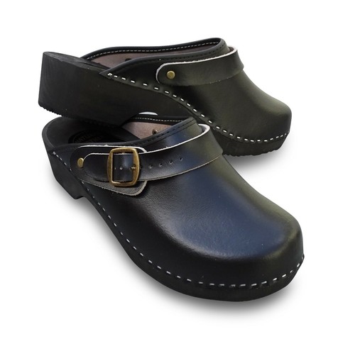 Schweden holz clogs leder - schweden,