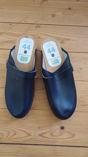 Schweden holz clogs leder - schweden,