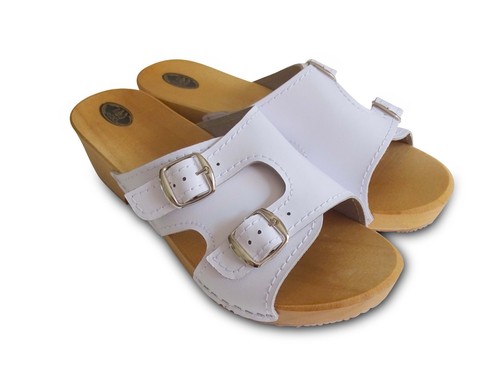 Damen holz clogs leder - damen,