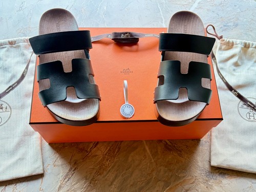 Hermès sabots kos schwarz - hermès,