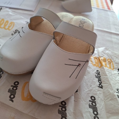 Baldo clogs mit feder - feder, gr.